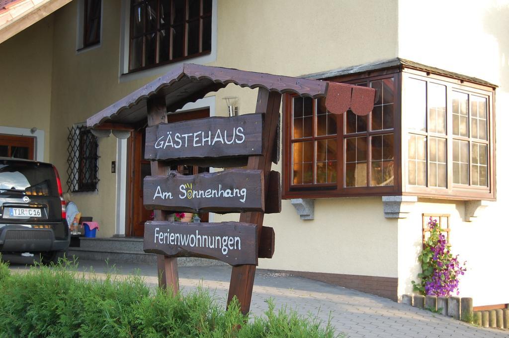 Gaestehaus Am Sonnenhang Erbendorf Exterior photo